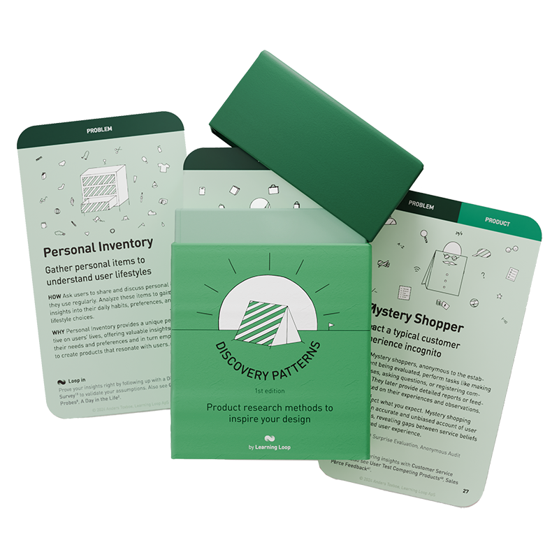 Discovery Patterns Card Deck – Learning Loop Shop